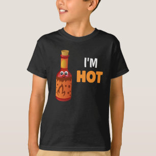 I'm Hot Funny Hot sauce Pun T-Shirt