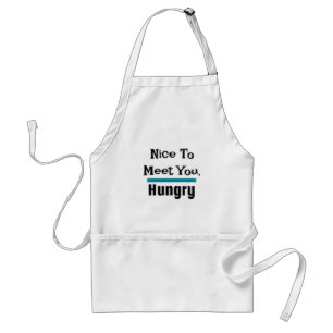 I'm Hungry Dad Joke Standard Apron