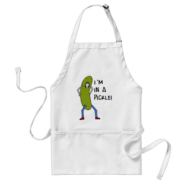 I'm in a pickle standard apron (Front)