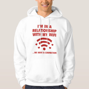 I'm In A Relationship Hoodie