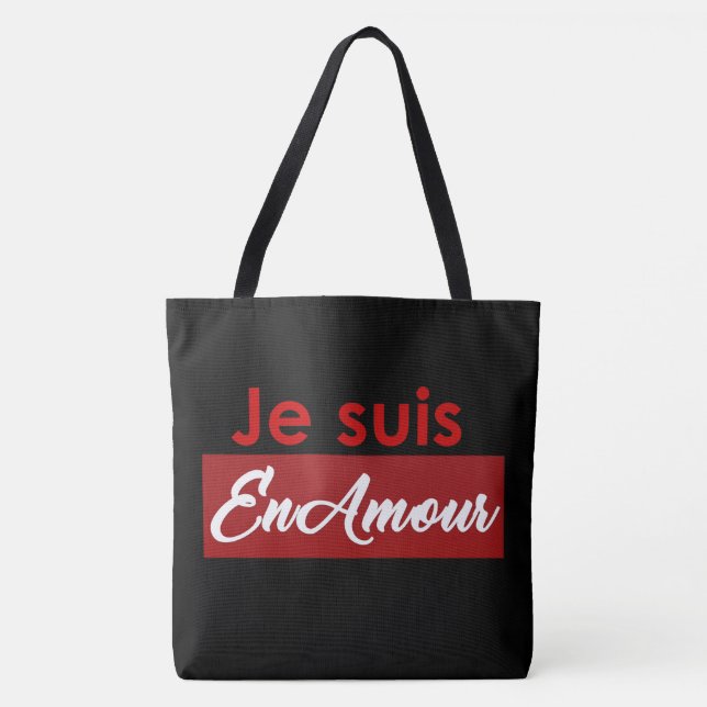 I'm in Love Tote Bag (Front)