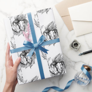 I'm in love wrapping paper
