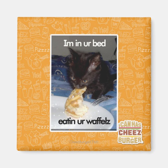 Im in ur bed magnet (Front)