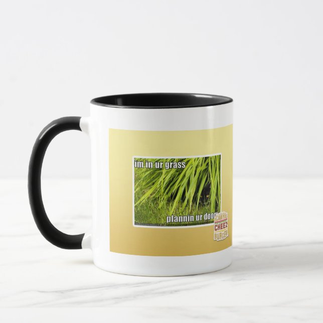 im in ur grass mug (Left)