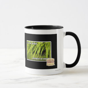 im in ur grass mug