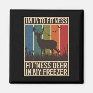 Im Into Fitness Fit Ness Deer Freezer Men Women Hu Magnet