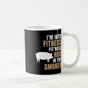 I'm Into Fitness Hog Bbq Smoker Roaster Funny Pig  Coffee Mug