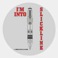 I'm Into Slickline,Wireline Sticker,Oil Patch,Oil