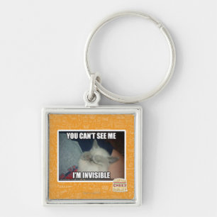 I'm Invisible Key Ring