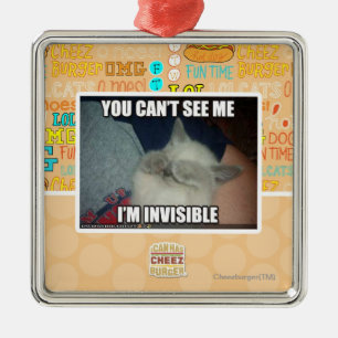 I'm Invisible Metal Tree Decoration