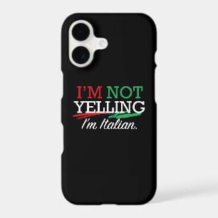 I'm Italian