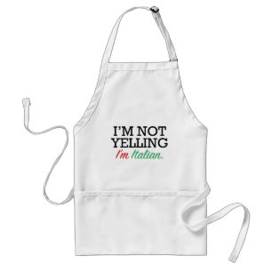 I'm Italian Standard Apron