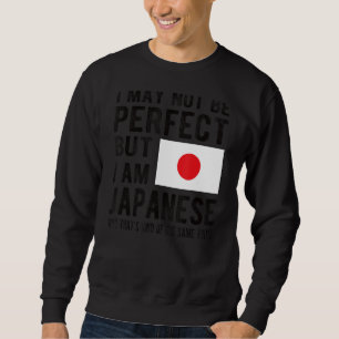 I'm Japanese Flag Japan Heritage Japanese Roots Sweatshirt