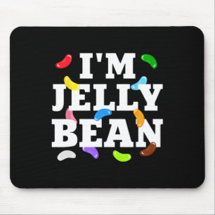 I'm Jelly Bean Halloween Candy Costume  Mouse Mat