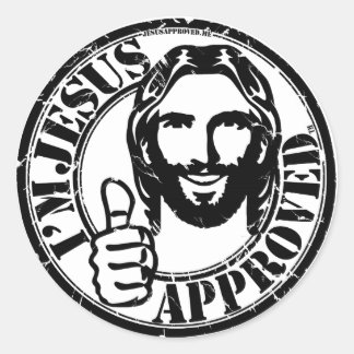 I'm Jesus Approved Sticker