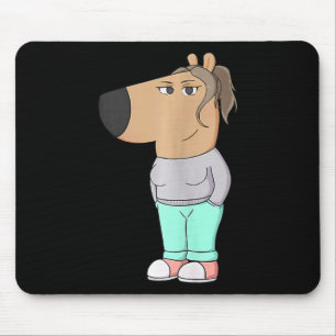 I'm Just A Chill Girl Meme Funny Chill 5  Mouse Mat