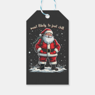 I'm Just a Chill Guy Christmas Santa Chill Guy  Gift Tags