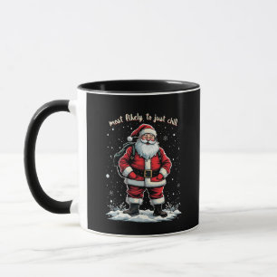 I'm Just a Chill Guy Christmas Santa Chill Guy  Mug