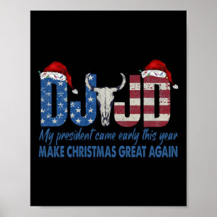 I'm Just A Chill Guy Funny Meme Trump Dance 2024 P Poster