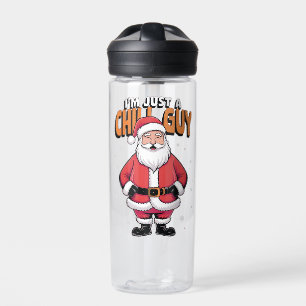 I'm Just a Chill Guy Meme Christmas Funny 2025 Water Bottle