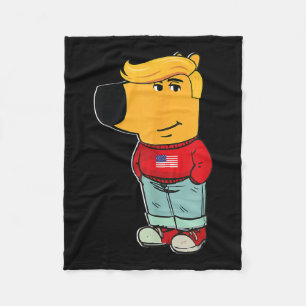 I'm Just A Chill Guy President Trump 2024  Fleece Blanket