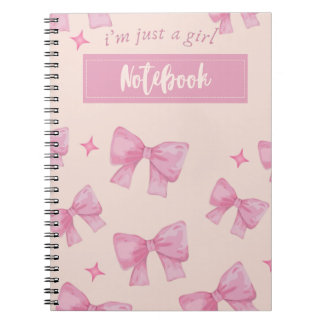 I'm just a girl Notebook 