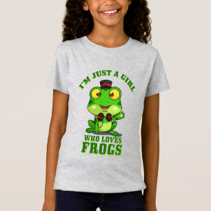 I'm Just A Girl Who Loves Frogs T-Shirt