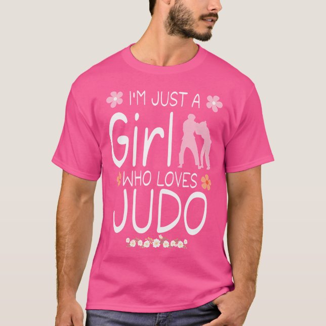 I'M Just A Girl Who Loves Judo T-Shirt (Front)