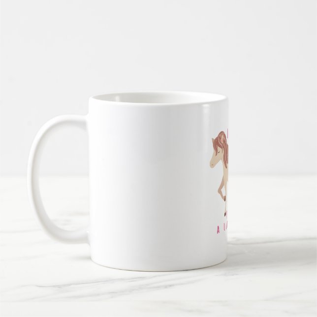 I'm just a little horse. coffee mug (Left)