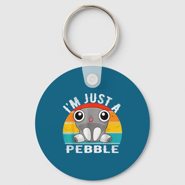 I'm Just A Pebble Kids  Key Ring (Front)