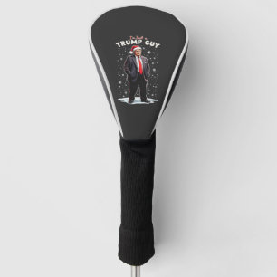 I'm Just a Trump Guy Chill Guy Christmas Santa Golf Head Cover
