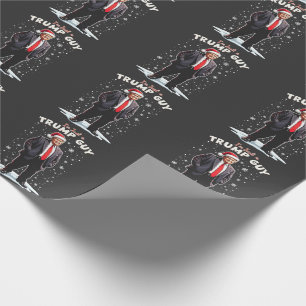 I'm Just a Trump Guy Chill Guy Christmas Santa Wrapping Paper