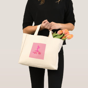 im just girl mini tote bag