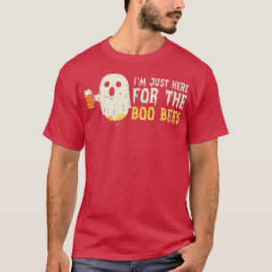 I'm Just Here For The Boo Bees Funny Beer Hallowee T-Shirt