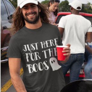 I'm Just Here for the Boos Cute Funny Halloween T-Shirt