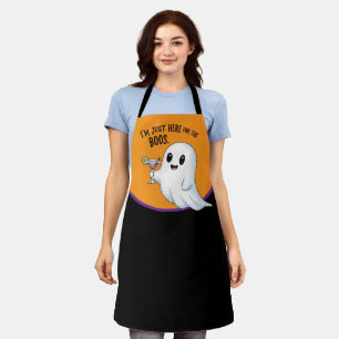 I'm Just Here for the Boos Halloween Apron