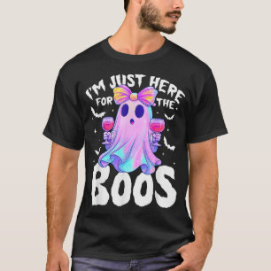 I'M Just Here For The Boos Halloween Women  T-Shirt