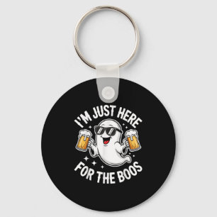I'm Just Here For The Boos Shirt Men Women Ghost H Key Ring