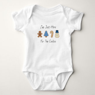Im Just Here For The Cookies Baby Bodysuit