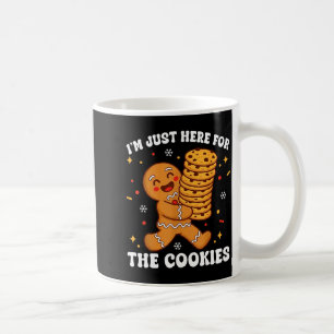I'm Just Here For The Cookies Gingerbear  Coffee Mug