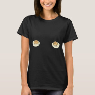 I'm Just Here For The Deviled Eggs Funny Couple Ma T-Shirt