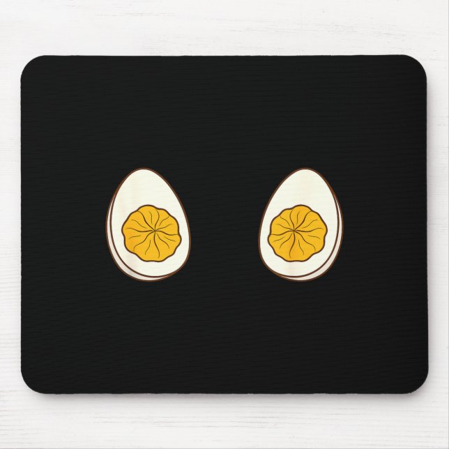 I'm Just Here For The Deviled Eggs Funny Couple  Mouse Mat (Front)