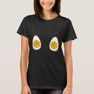 I'm Just Here For The Deviled Eggs Funny Couple  T-Shirt