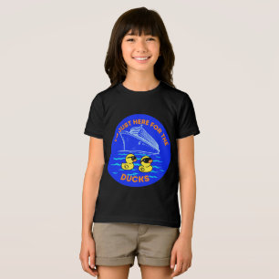 I'm Just Here For The Ducks Cruise Tri-Blend Shirt