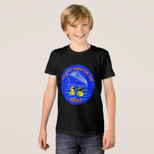 I'm Just Here For The Ducks Cruise Tri-Blend Shirt