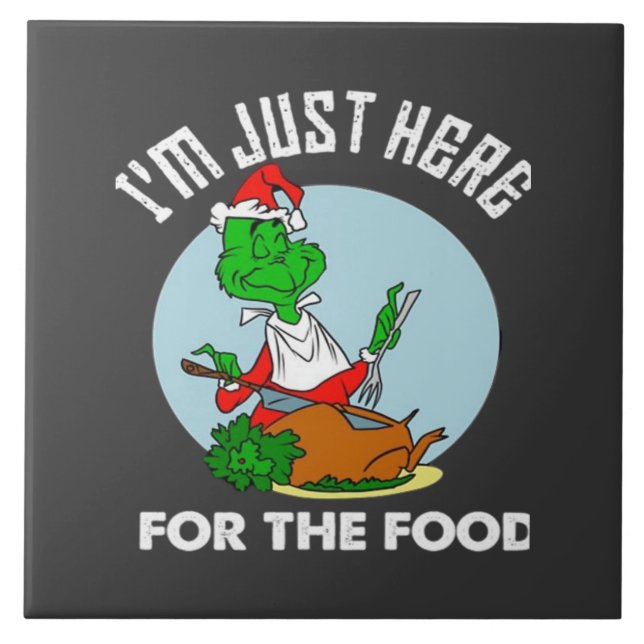 I'm just here for the food  tile (Front)