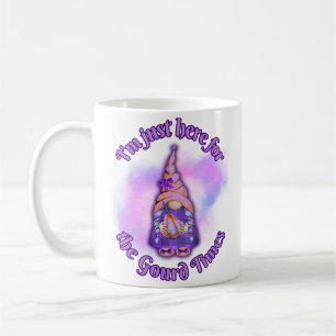 I'm just here for the gourd times coffee mug
