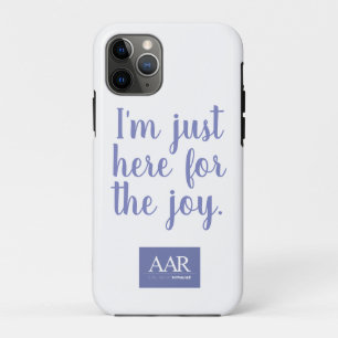 I'm just here for the joy. Love romance & my phone iPhone 11 Pro Case