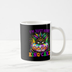 I'm Just Here For The King Cake Mardi Gras Coffee Mug