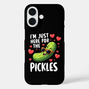I'm Just Here For The Pickles iPhone 16 Case